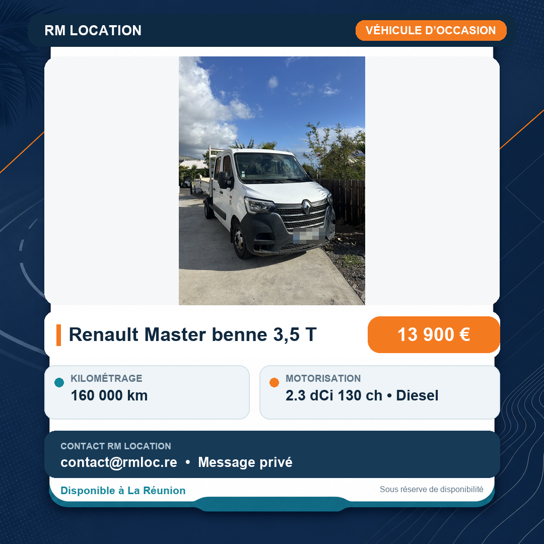 Renault Master benne 3,5 T