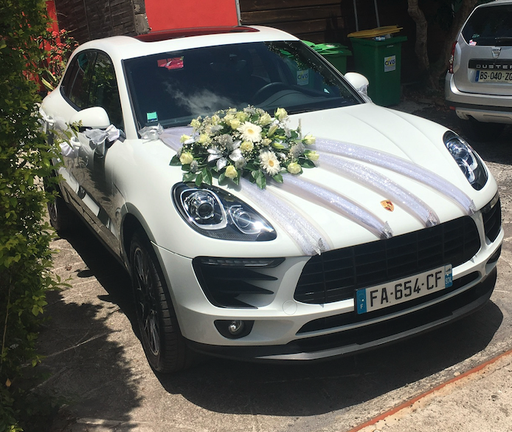 Location de Porsche Macan pour mariage - Acompte de réservation en ligne