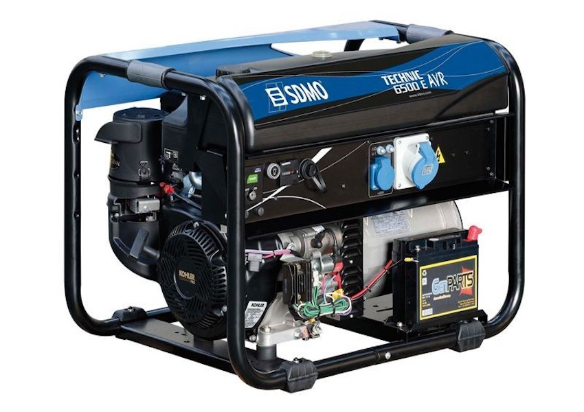 Groupe electrogène 6,5 Kva démarrage électrique SDMO