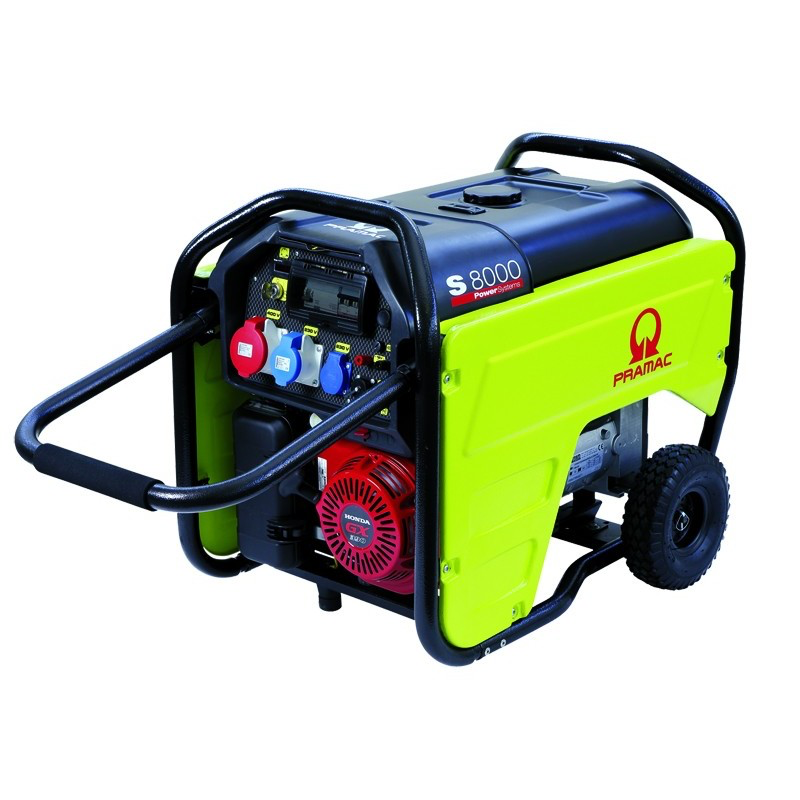 Groupe électrogène 8,0 Kva démarrage électrique Pramac