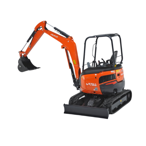 Mini pelle 2,7 Tonnes à chenilles caoutchouc